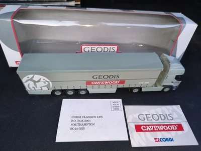 CORGI GEODIS CAVEWOOD LIMITED EDITION 1:64 (59557) RENAULT NEW 🆕 IN BOX. - Image 1 of 3