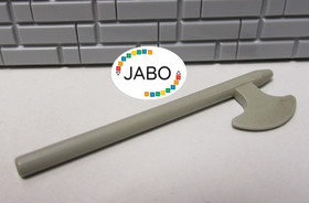 (B12/11/2) Lego 3848 Halberd Axe Old Light Gray Knight Weapon 375 677 383 1592
