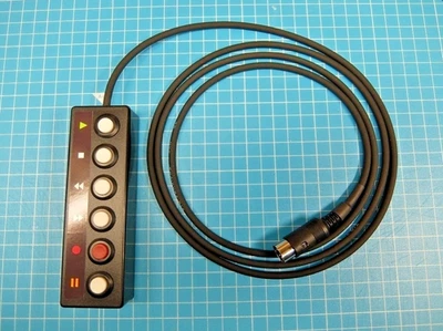 Nakamichi RM-200 Compatible Remote Control with 2m Cable for Cassette Deck japan - Image 1 of 4