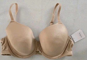 NUEVO Sujetador con aros Auden The Icon beige ligeramente forrado cobertura completa, talla 38B. - Imagen 1 de 4