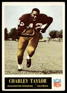 Philadelphia Charley Taylor 1965 novato Washington Redskins #195 A19 - Imagen 1 de 2