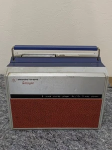 Vintage Electro Brand Swinger Top Loading 8 Track Player Portable Stereo Plays* - Picture 1 of 9