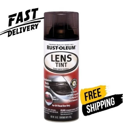 Lens Tint Translucent Black Tail & Head Lights Fog Black out Tinted Spray 10 Oz - Image 1 of 3