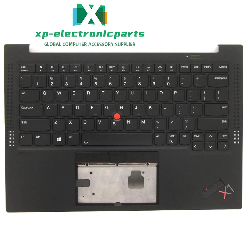 Lenovo ThinkPad X1 Carbon 9th Palmrest Keyboard Bezel Cover WLAN 5M11C53235