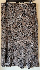Covington Skirt Vintage Maxi Boho Cottagecore Floral Flowy Casual Size 12 - Picture 1 of 4