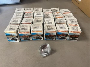 New Lot Of 24 Sylvania 65W MR16 Tru-Aim Titan Halogen Light Bulbs 35° 12V - Picture 1 of 5