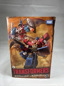 Hearts Of Steel Transformers Timelines Comic Edition Optimus Prime & Starscream - Picture 1 of 12