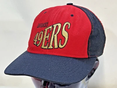 San Francisco 49ers Nutmeg American Needle NFL Vtg. Snapback Cap Hat Made in USA - Image 1 of 4