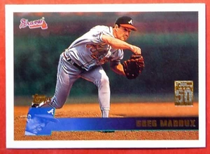 2001 Topps Greg Maddux Reprint #48 (1996 #318) Through the Years (Braves) - Picture 1 of 2