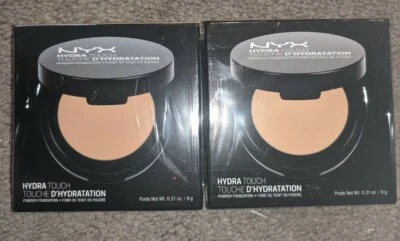 NYX Hydra Touch Powder Foundation Makeup x 2 Amber - Image 1 of 2