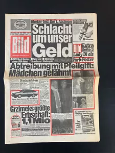 BILD ZEITUNG vom 28.7.1981 mit PRINCE CHARLES UND LADY DI HOCHZEIT + James Bond - Bild 1 von 4