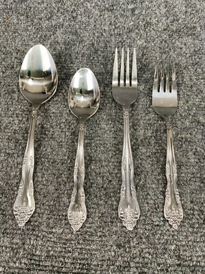 Rogers * DREAM ROSE Glossy Silverware Flatware CHOICE - CHOOSE (152) - Image 1 of 3