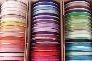 20m Reel - 15mm Grosgrain Ribbon - 40+ Colours Available - Picture 1 of 49