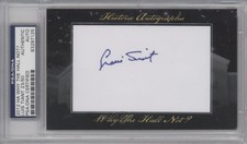2012 Historic Why the Hall Not? Cut /50 Luis Tiant Auto