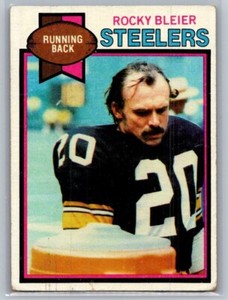 1979 Topps Rocky Bleier #522 football card Pittsburgh Steelers