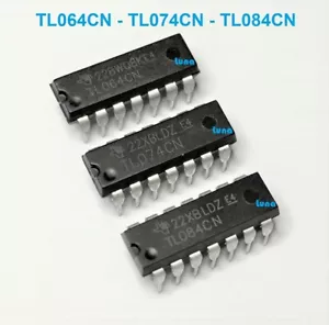 Circuito Integrado TL064CN - TL074CN - TL084CN - DIP-14 - Bolsa De 2 Unidades - Imagen 1 de 4