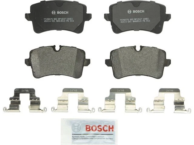 Conjunto de pastilhas de freio traseiras Bosch compatível com Audi A6 Quattro 2012-2018 99KFWX - Imagem 1 de 1