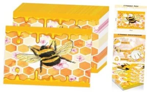 50 Pieces Summer Bee Honey Colorful Paper Placemats Disposable Durable Yellow - Picture 1 of 8