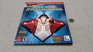 Strategy Guide, Sony Playstation 2 PS2 XBOX, Star Wars Jedi Starfighter - Picture 1 of 3