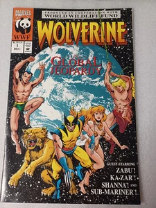 Wolverine: Global Jeopardy #1 WWF World Wildlife Fund (Marvel Comics 1993) rare - Picture 1 of 7