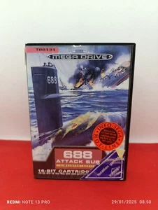 688 ATTACK SUB - SEGA MEGADRIVE - SANS NOTICE - PAL - Photo 1/13