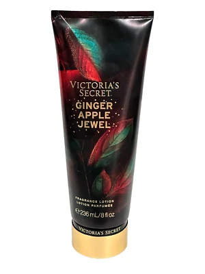NEW 1 VICTORIA'S SECRET GINGER APPLE JEWEL SCENTED FRAGRANCE BODY LOTION 8 FL OZ - Image 1 of 4