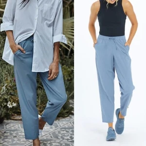 Summersalt On The Go Casual Pants In Slate Blue Size 2 NEW - Picture 1 of 7