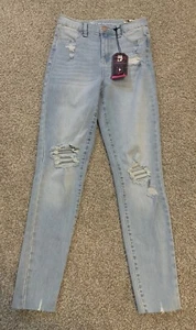NOBO Super High Rise Jeggings- Light Wash Denim- Curvy for all bodies- sz 5 - Picture 1 of 9