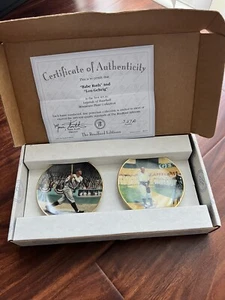 1995 Babe Ruth & Lou Gehrig Bradford Edition Miniature Plate Collection #327A - Picture 1 of 7