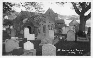 POSTKARTE TRIKOT ST BRELADE'S CHURCH - Bild 1 von 2
