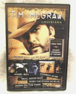 Tim McGraw Louisiana Exclusive Performance + 5 Music Videos DVD 2007 W23 - Imagen 1 de 5
