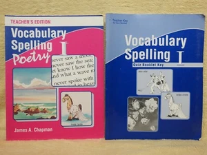 A Beka Teachers Ed Vocabulary Spelling Poetry I for Gr 7 Homeschool 3rd edition - Picture 1 of 7
