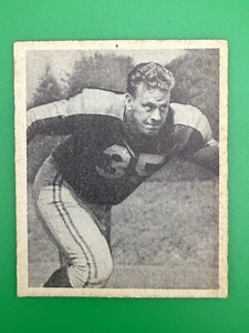 1948 Bowman Football #57 John Baddy Badaczewski RC SP Pinhole Boston Yanks - Picture 1 of 2
