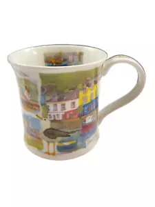 Dunoon Stoneware Mug Tour of Scotland Emma Ball Great Britain Tobermory - Picture 1 of 14