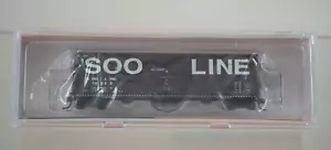 NOS Fox Valley Models SOO LINE (BCR DASH SILL) N Scale 7 Post Box Car - 81792 - Picture 1 of 3