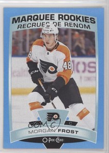 2019-20 Upper Deck O-Pee-Chee Update Marquee Rookies Blue Morgan Frost Rookie RC