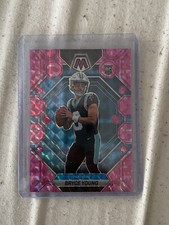 2023 Mosaic Bryce Young Pink Camo Rookie Card #290