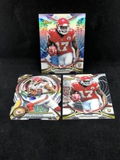 Chris Conley 2015 Finest #122 Blue Diamond Refractor #37/60 & Die Cut Rookie Lot