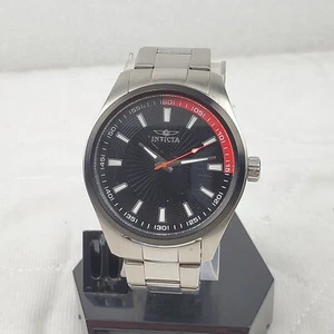 RARE INVICTA SPECIALTY COLLECTION 12829  BLACK RED MEN'S WATCH NEW BATTERY  - Picture 1 of 10