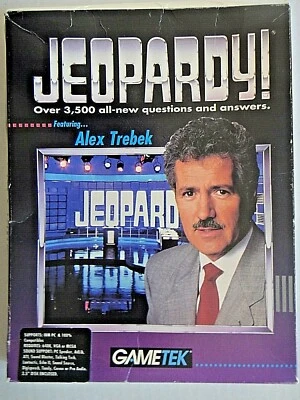  JEOPARDY! Game by Gametek  PC Game -new with instructions - Image 1 of 4