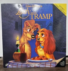LADY AND THE TRAMP Walt Disney Animated Classic LASERDISC Stereo Edition - Picture 1 of 6