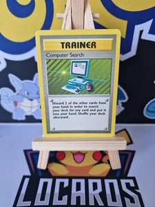 Pokemon Computer Search 071/102 Base Set Rare Vintage Near Mint - Picture 1 of 2