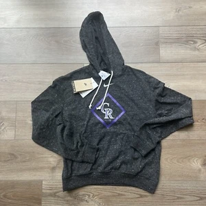 Womens Size Small Nike Colorado Rockies Light Sweatshirt Gray MLB - Picture 1 of 4