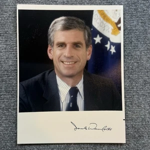 Senator John Danforth MO: Handsigniertes Foto des politischen Führers 8 x 10" / Schön - Bild 1 von 2