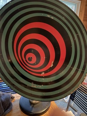 Hypnotists Spinning Wheel Psychedelic Optical Illusion Art Dr. Heitrick - Image 1 of 4