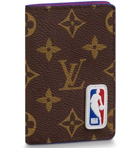 Louis Vuitton x NBA Pocket Organizer Monogram With NBA Logo - Picture 1 of 1