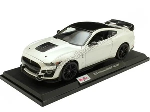 2020 Ford Mustang Shelby GT500 Blanco Perlado 1:18 Maisto 31452 - Imagen 1 de 6