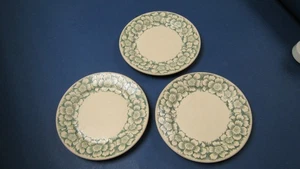Vintage Desert Ware by Wallace China 7-W Set Of 3 Dinner Plates - Picture 1 of 10
