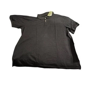 NWT Goodfellow & Co. Men Dark Gray Polo Shirt Size 4X Tall Stretch Cotton - Picture 1 of 5
