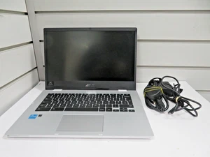 ASUS CHROMEBOOK 14 CX1400CK LAPTOP 64GB EEMC STORAGE 4GB RAM W/CHARGER - MRIWLC - Picture 1 of 12